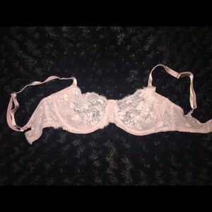 Victoria’s Secret Pink Lace Bra 32DD